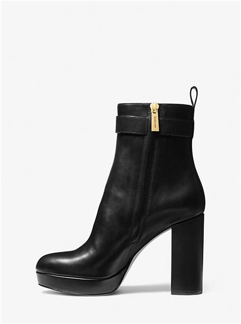 michael kors parker leather platform boot|michael kors ausverkauf.